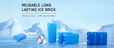 Ice packs and ice bricks