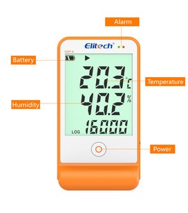 Elitech GSP6 temperature & humidity logger